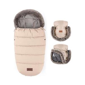 PETITE&MARS - SADA Dětský fusak 4v1 COMFY + rukávníky na kočárek Rose Petal VP-F187211 obraz