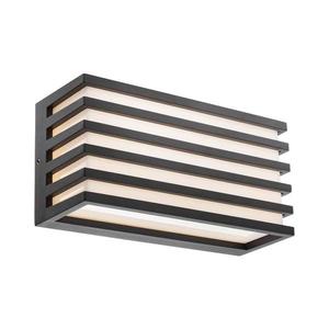 Redo 90639-LED Venkovní nástěnné svítidlo BLAZE LED/12W/230V 3000K IP54 antracit 90639 obraz