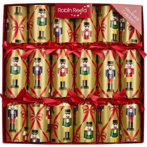 Vánoční crackery v sadě 6 ks Vintage Nutcracker - Robin Reed obraz