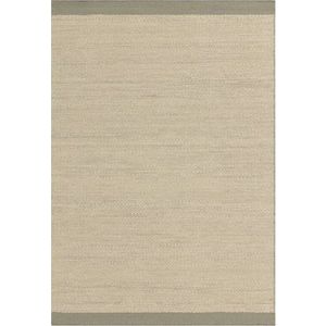 Krémový/šalvějově zelený ručně tkaný vlněný koberec 200x290 cm Lima Sage – Asiatic Carpets obraz