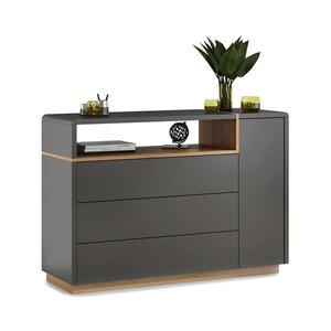 Komoda se zásuvkou FRED antracit/dub artisan 5903631912191 obraz