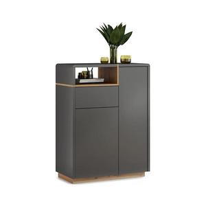 Komoda se zásuvkami FRED antracit/dub artisan 5903631912184 obraz