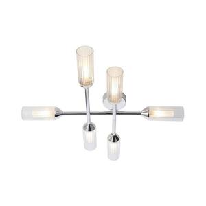 Endon 95045 - Koupelnový přisazený lustr NATORI 6xG9/3W/230V IP44 lesklý chrom 95045 obraz