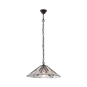 Endon 63938 - Lustr na řetězu ASTORIA 1xE27/60W/230V pr. 48 cm 63938 obraz