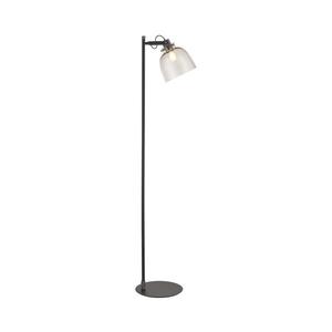 Endon 107013 - Stojací lampa URBAN 1xE27/10W/230V černá/kouřová 107013 obraz