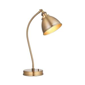 Endon 98747 - Stolní lampa FRANKLIN 1xE14/7W/230V mosaz 98747 obraz
