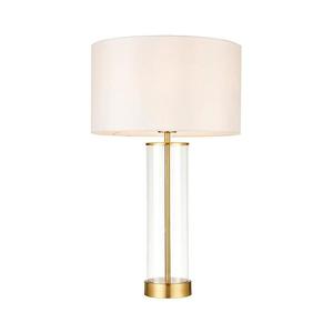 Endon 68802 -Stmívatelná dotyková stolní lampa LESSINA 1xE27/10W/230V zlatá/bílá 68802 obraz
