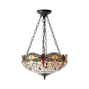 Endon 70759 - Lustr na řetězu DRAGONFLY 3xE27/60W/230V pr. 41 cm 70759 obraz
