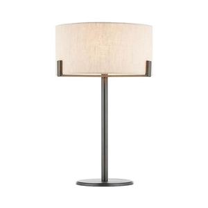 Endon 72631 - Stolní lampa HAYFIELD 1xE27/40W/230V bronzová/šedá 72631 obraz