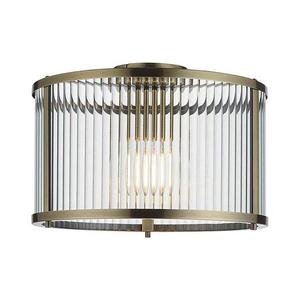 Endon 106265 - Stropní svítidlo RIDGETON 1xE27/10W/230V mosaz 106265 obraz