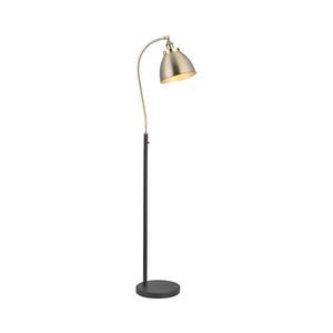 Endon 98748 - Stojací lampa FRANKLIN 1xE27/10W/230V mosaz/černá 98748 obraz