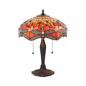 Endon 64093 - Stolní lampa DRAGONFLY 2xE27/60W/230V pr. 41 cm 64093 obraz