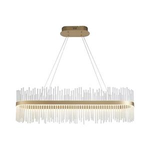Endon 104082 - LED Stmívatelný lustr na lanku ADRIEL LED/47W/230V 3000K zlatá 104082 obraz