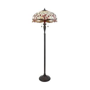 Endon 70940 - Stojací lampa DRAGONFLY 2xE27/60W/230V pr. 50 cm 70940 obraz