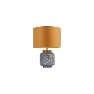 Endon 93067 - Stolní lampa ZINNIA 1xE27/10W/230V modrá/zlatá 93067 obraz