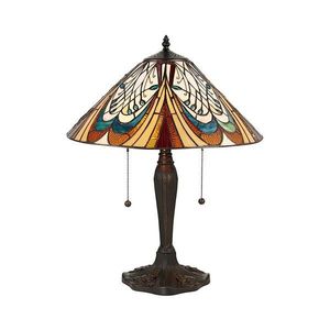 Endon 64163 - Stolní lampa HECTOR 2xE27/60W/230V pr. 40 cm 64163 obraz