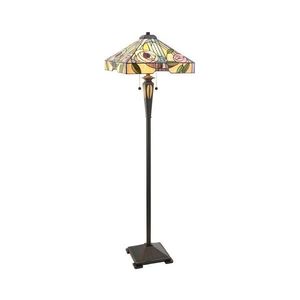 Endon 64383 - Stojací lampa WILLIOW 2xE27/60W/230V pr. 42, 5 cm 64383 obraz