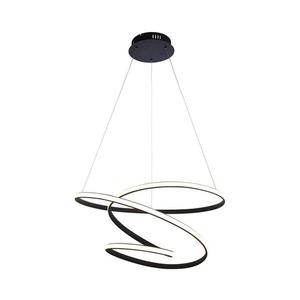 Endon 97632 - LED Lustr na lanku DUNE LED/47, 5W/230V 3000K černá 97632 obraz
