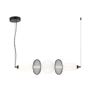 LED Lustr na lanku ARAME LED/32W/230V černá ML1434 obraz