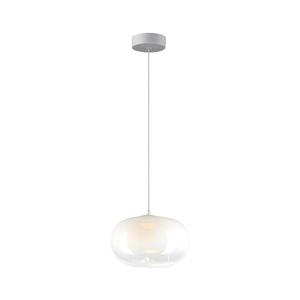 LED Lustr na lanku VASO LED/4W/230V pr. 18 cm bílá ML1398 obraz