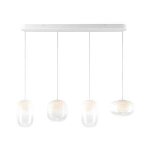 LED Lustr na lanku VASO LED/15W/230V bílá ML1406 obraz