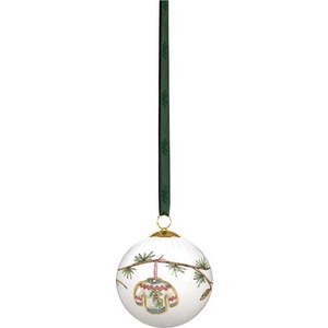 Porcelánová vánoční koule ø 6 cm Hammershøi Christmas Bauble 2025 – Kähler Design obraz