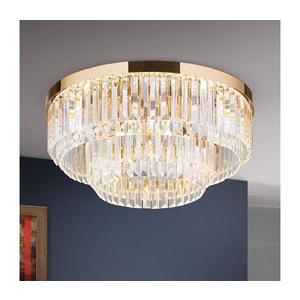 Orion - LED Stm. křišť. svítidlo PRISM LED/80W/230V pr.55 cm 24K zlato DL 7-666/55 gold obraz