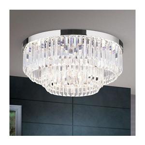 Orion - LED Stm. křišť. svítidlo PRISM LED/80W/230V pr. 55 cm lesklý chrom DL 7-666/55 chrom obraz
