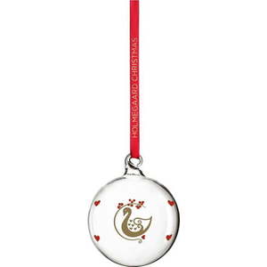 Skleněná ručně foukaná vánoční koule ø 6, 5 cm Ann-Sofi Romme Annual Christmas Bauble 2025 – Holmegaard obraz