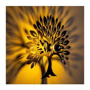 Nástěnné svítidlo HEART TREE 1xE27/40W/230V černá 526SHD1185 obraz
