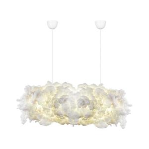 Lustr na lanku SERENE 1xE27/40W/230V bílá 390FLH2179 obraz
