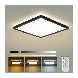 Brilagi - LED Stmívatelné svítidlo ULTRA SLIM LED/18W/230V 30x30 cm černá + DO BRI223 obraz
