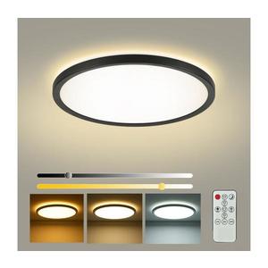 Brilagi - LED Stmívatelné svítidlo ULTRA SLIM LED/24W/230V pr. 42 cm černá + DO BRI225 obraz