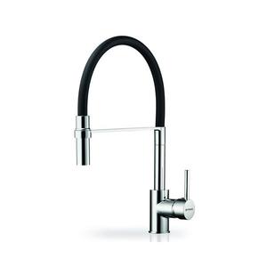 Pyramis 90939801 - Dřezová baterie s flexibilním ramínkem SERINA chrom/černá 90939801 obraz