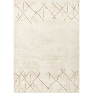 Krémový pratelný/ručně tkaný vlněný koberec 200x290 cm Azera Crosshatch – Asiatic Carpets obraz
