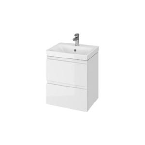 Cersanit S801-230-DSM-Závěsná koupelnová skříňka s umyvadlem MODUO 50 cm bílá S801-230-DSM obraz