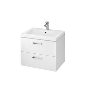 Cersanit S801-147-DSM - Závěsná koupelnová skříňka s umyvadlem LARA 60 cm bílá S801-147-DSM obraz