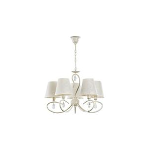 Lustr na řetězu BALI 5xE14/10W/230V krémová 18525 obraz
