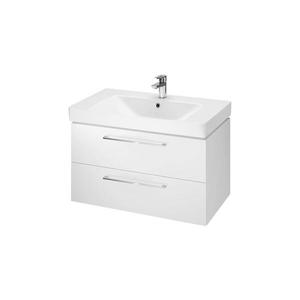 Cersanit S801-338-DSM - Závěsná koupelnová skříňka s umyvadlem LARA 80 cm bílá S801-338-DSM obraz