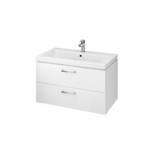 Cersanit S801-149-DSM - Závěsná koupelnová skříňka s umyvadlem LARA 80 cm bílá S801-149-DSM obraz