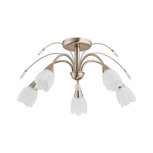 Stropní svítidlo BASTER 5xE14/10W/230V zlatá 22805 obraz