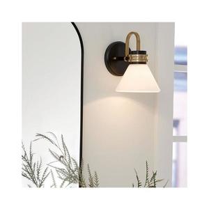 Elstead Kichler KL-FARUM1-BK - LED Koupelnová lampa FARUM 1xG9/3W/230V černá/mosaz KL-FARUM1-BK obraz