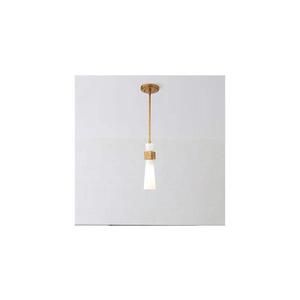 Elstead KRISTY-MP-DG-OPAL - Lustr na tyči KRISTY 1xE27/40W/230V pr.15, 2cm měděná KRISTY-MP-DG-OPAL obraz
