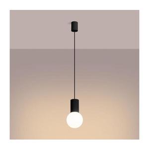 SL.1714 - Lustr na lanku HALO 1xG9/8W/230V pr. 12 cm černá SL.1714 obraz