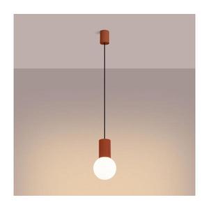SL.1729 - Lustr na lanku HALO 1xG9/8W/230V pr. 12 cm oranžová SL.1729 obraz