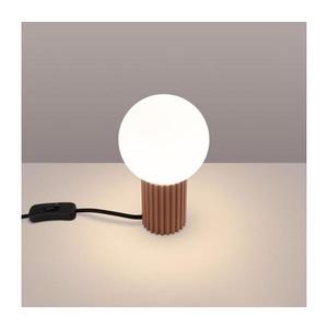 SL.1736 - Stolní lampa HALO 1xG9/8W/230V pr. 12 cm hnědá SL.1736 obraz