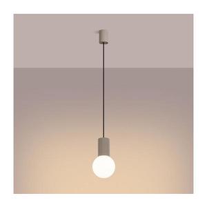 SL.1744 - Lustr na lanku HALO 1xG9/8W/230V pr. 12 cm taupe SL.1744 obraz