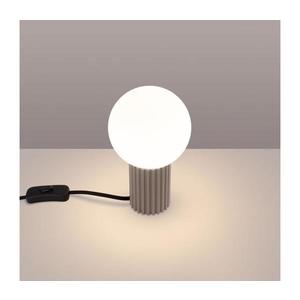 SL.1746 - Stolní lampa HALO 1xG9/8W/230V pr. 12 cm taupe SL.1746 obraz