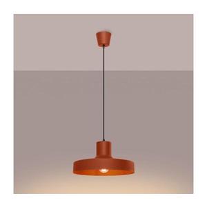 SL.1706 - Lustr na lanku BILO 1xE27/15W/230V pr. 35 cm oranžová SL.1706 obraz