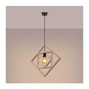 SL.1757 - Lustr na lanku CARO 1xE27/15W/230V buk SL.1757 obraz